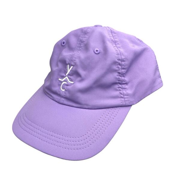 Ouray Women's Purple Embroidered Adjustable Strapback Baseball Cap Hat One Size - Picture 1 of 4